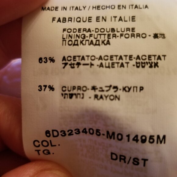 Made in Italy M Missoni peplum blazer - Size 10 - Picture 7 of 8